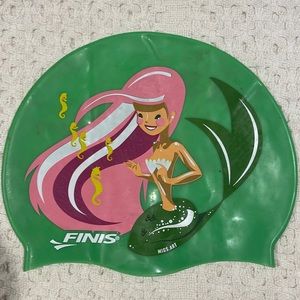 Finis Mermaid Kid’s Silicone Swim Cap